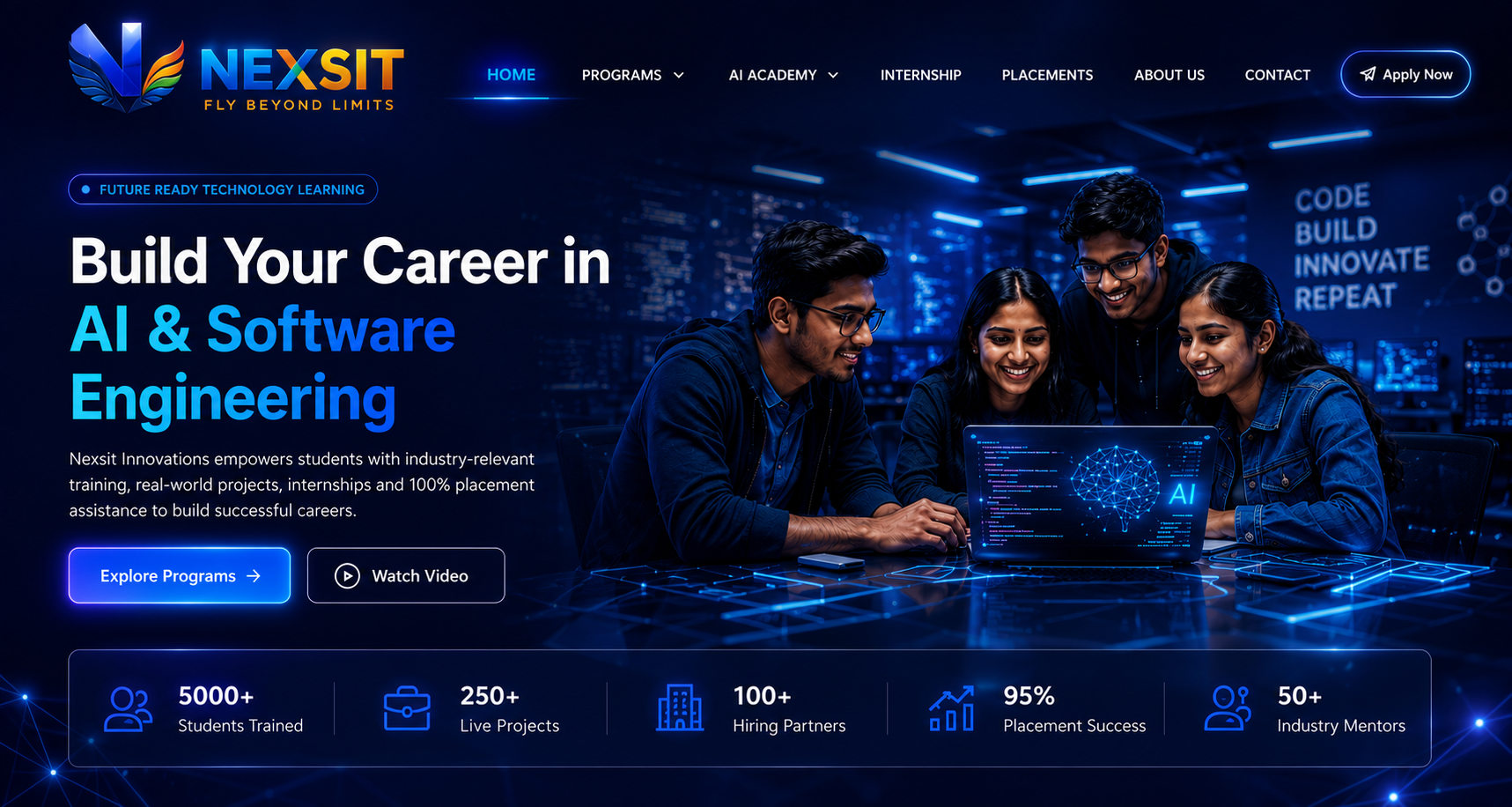 Nexsit Hyderabad Students